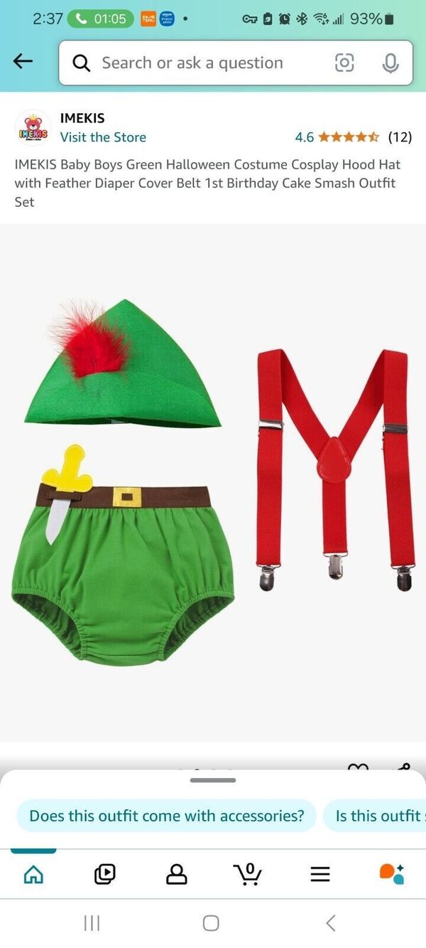 Infant Baby Birthday Outfits Bloomers, Suspender Cake Smash Halloween Robin Hood
